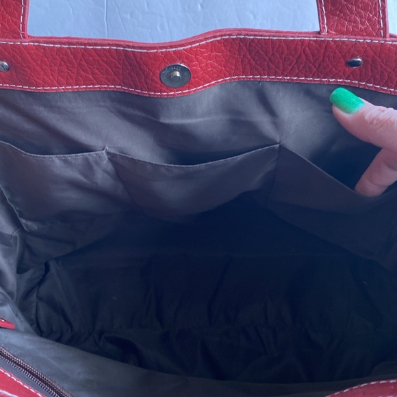 D.L. Rhein for Silvestri women’s rare vintage large capacity travel hand bag - Picture 11 of 17